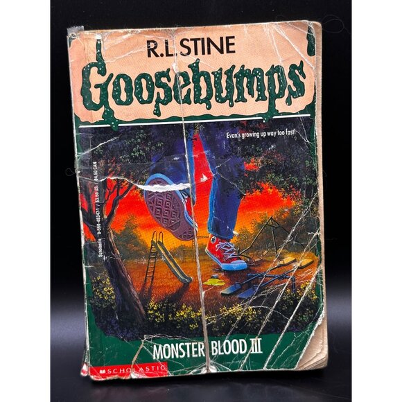 Goosebumps R.L. Stine Lot 5 Books #16 #18 #20 #22 #29 Horrorland Monster Blood - Picture 14 of 16